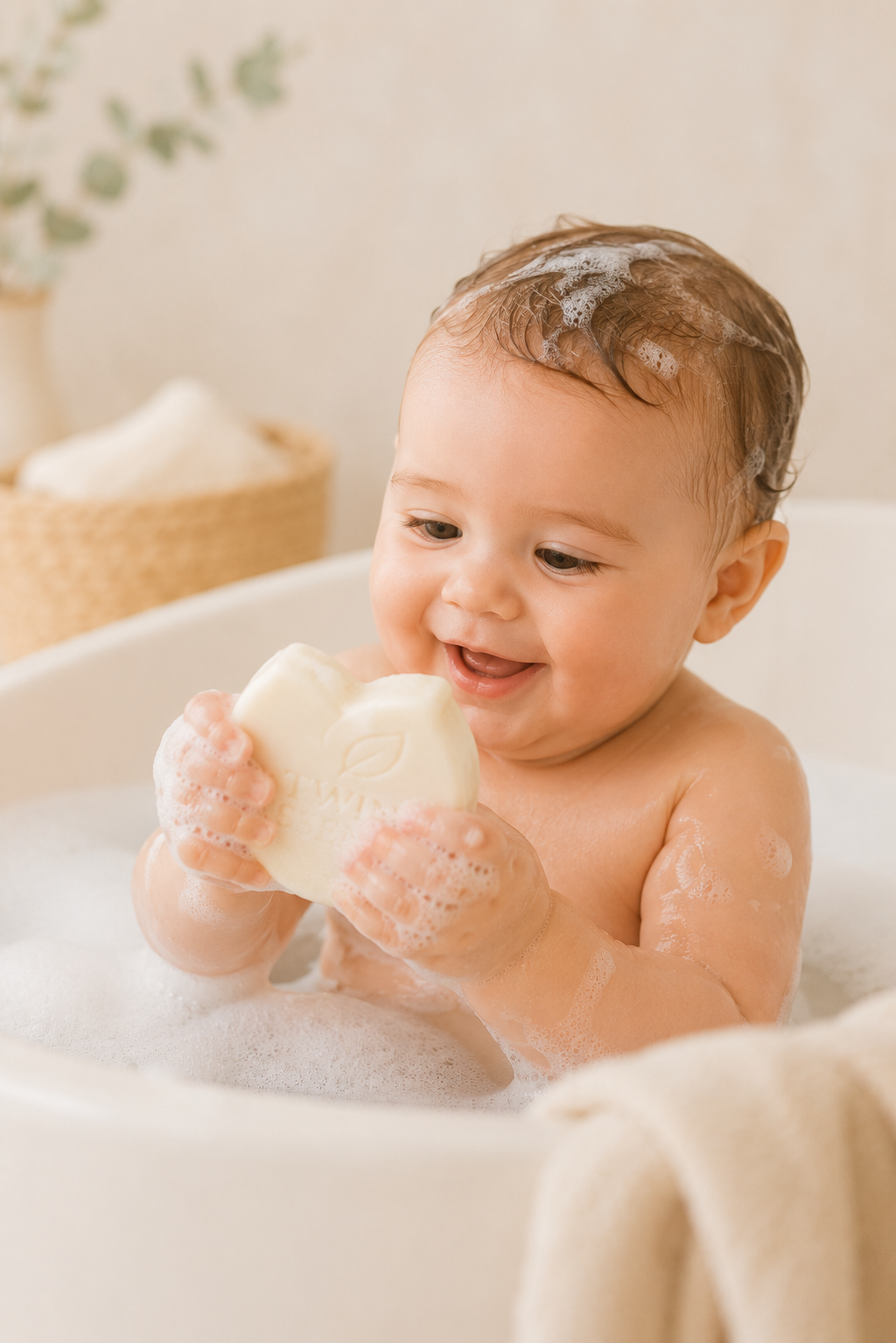 Sky Cloud – Jabon para bebes de piel seca