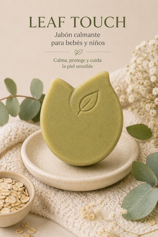 Leaf Touch – Jabon calmante para bebes