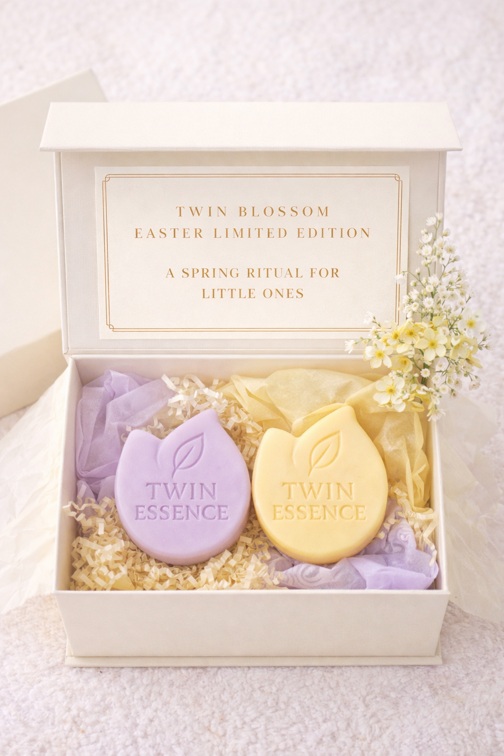 Twin Blossom Easter Limited Edition – Kids Spring Soap Gift Set